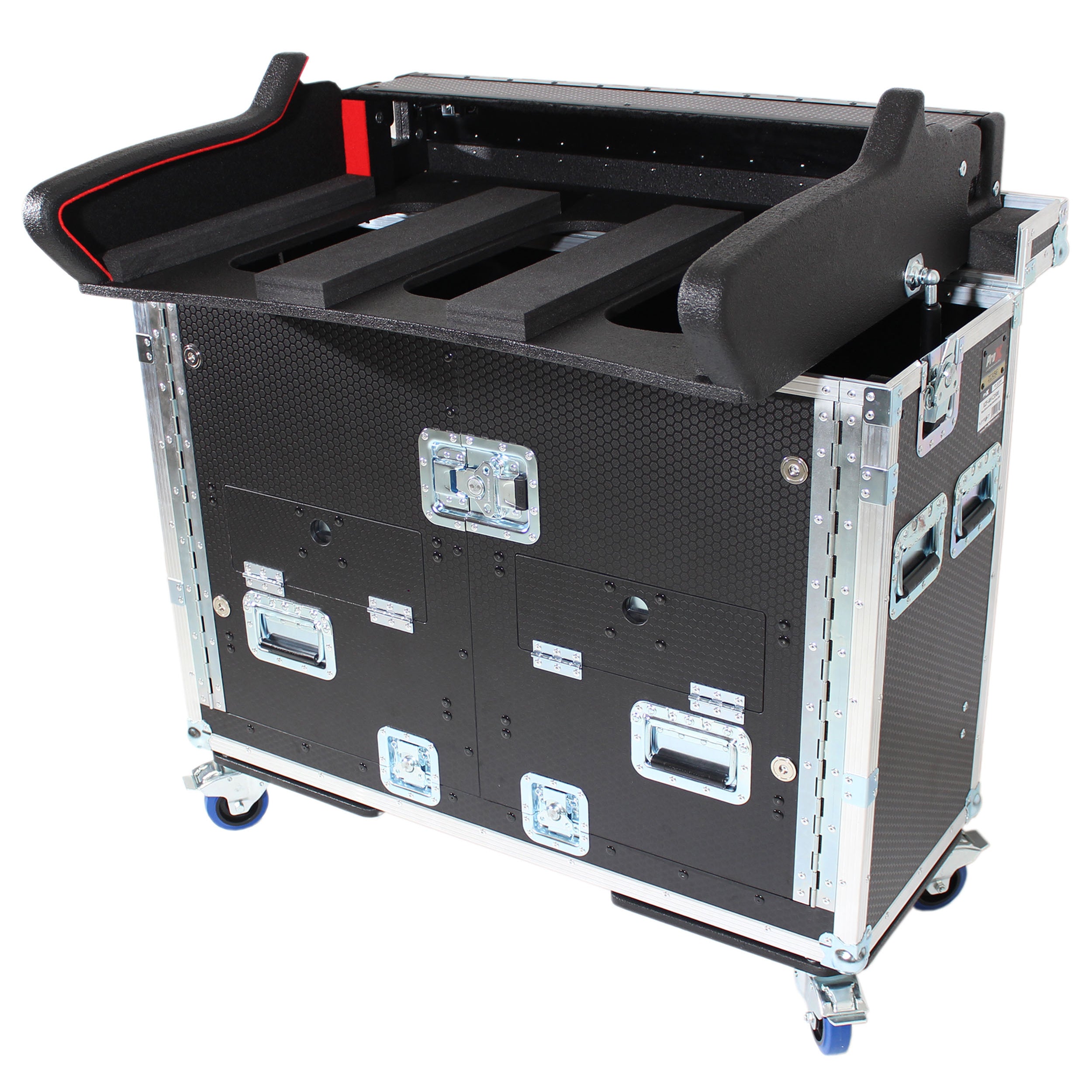 Allen and Heath DLive S5000 Flip-Ready Hydraulic Console Easy Retracting Lifting Case by ZCASE