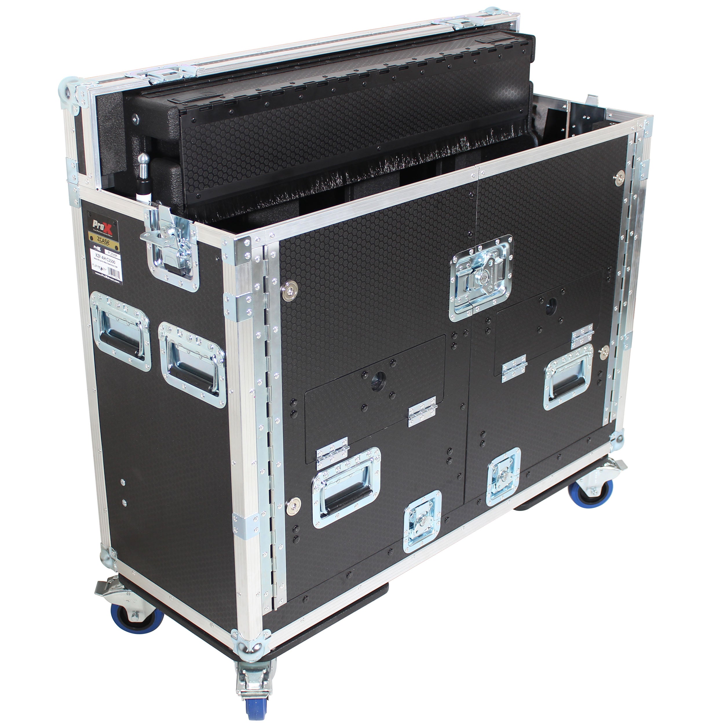 Allen and Heath DLive S5000 Flip-Ready Hydraulic Console Easy Retracting Lifting Case by ZCASE