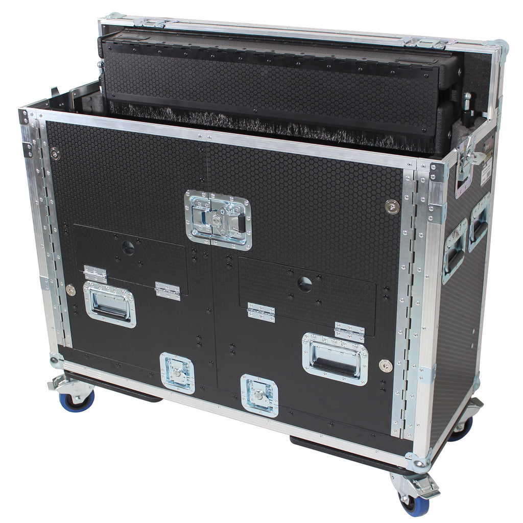 Allen and Heath DLive S5000 Flip-Ready Hydraulic Console Easy Retracting Lifting Case by ZCASE