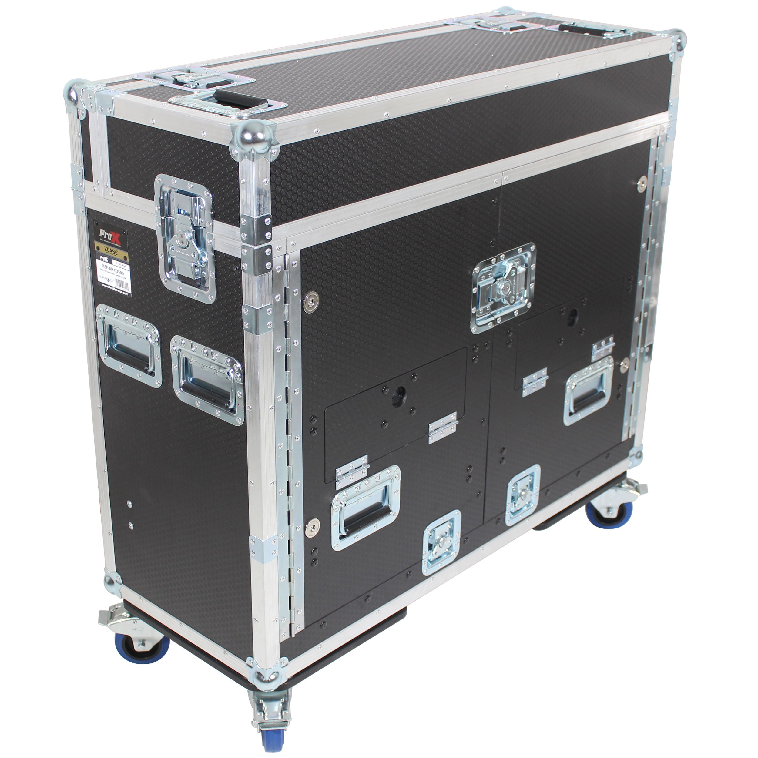 Allen and Heath DLive S5000 Flip-Ready Hydraulic Console Easy Retracting Lifting Case by ZCASE