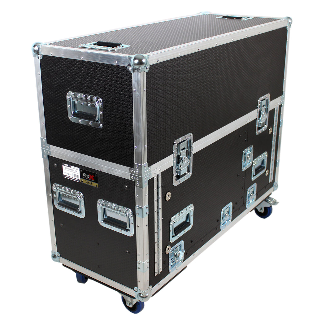 Allen and Heath AVANTIS Flip-Ready Hydraulic Console Easy Retracting Lifting 2U Rack Space Case by ZCASE