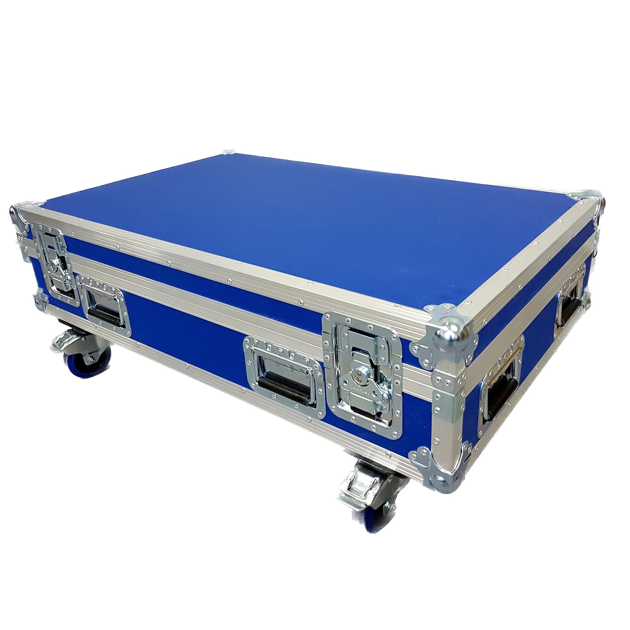 Flight case for 16pcs AVIOM A320 and K&M Stand holders