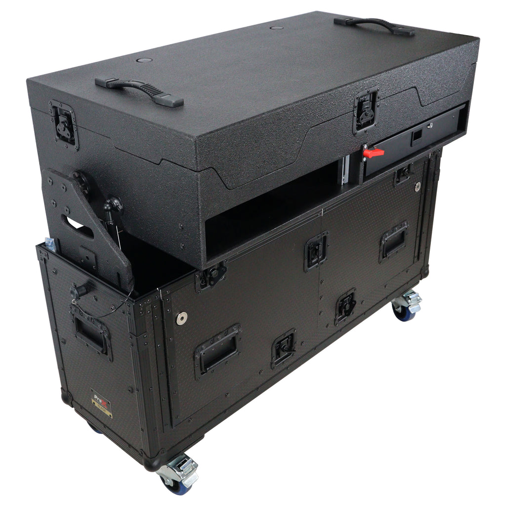 Flip-Ready Easy Retracting Hydraulic Lift Case for Pioneer CDJ-3000 and DJM-900 NXS2 System