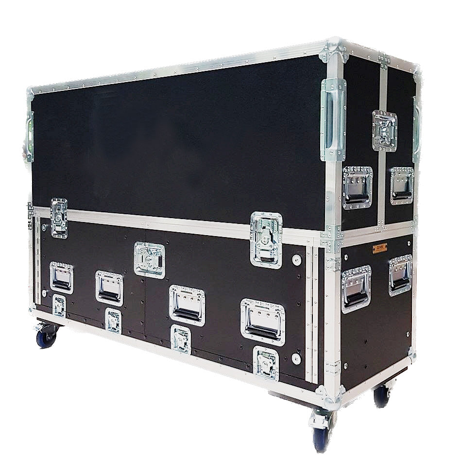 Flip-Ready Detachable Easy Retracting Hydraulic Lift Case With 2x2U for Digico SD10 Digital Mixing Console by ZCase®
