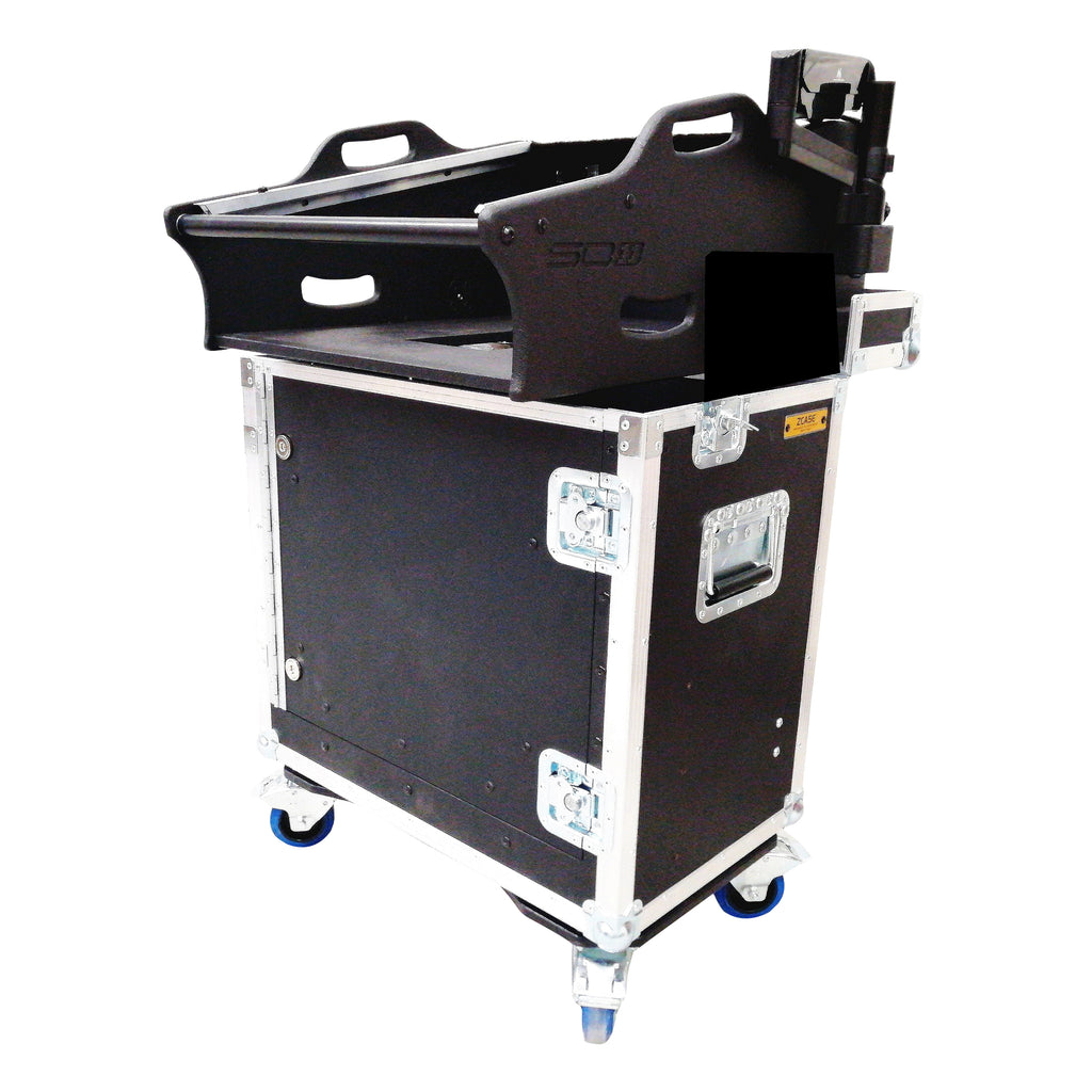 Flip-Ready Detachable Easy Retracting Hydraulic Lift Case With for Digico S11 Digital Mixing Console by ZCase®