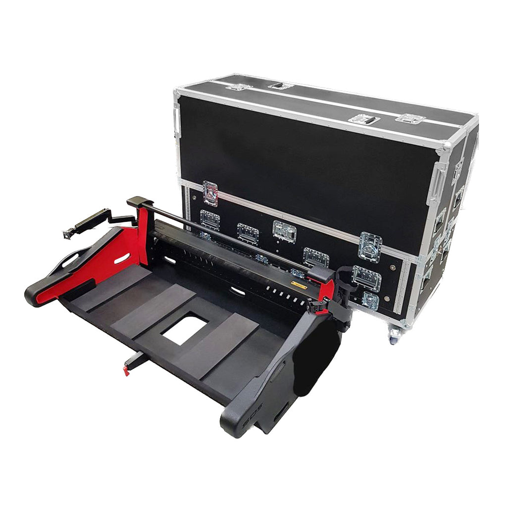 Flip-Ready Detachable Easy Retracting Hydraulic Lift Case With 2U for Digico SD5 Digital Mixing Console by ZCase®