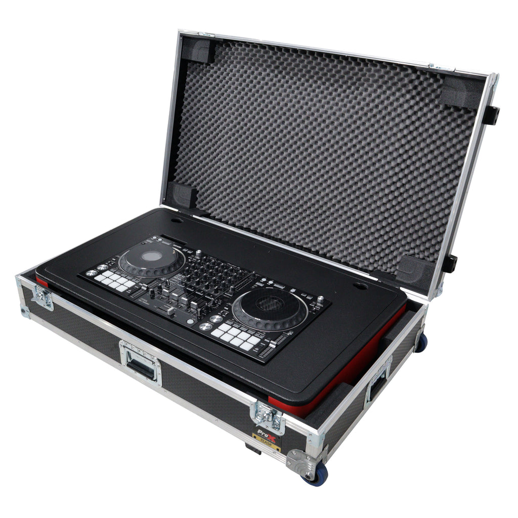 Set of Two ATA Flight Style Road Cases for ProX Control Tower DJ Podium Travel Stand