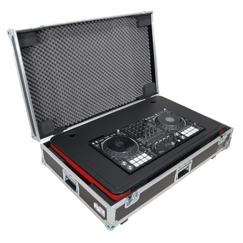 Set of Two ATA Flight Style Road Cases for ProX Control Tower DJ Podium Travel Stand