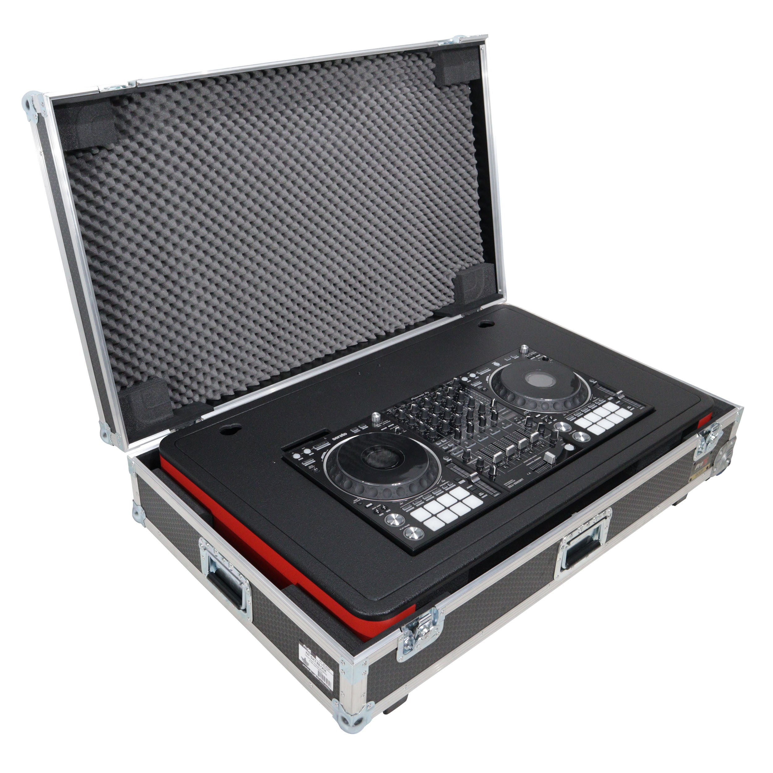 Set of Two ATA Flight Style Road Cases for ProX Control Tower DJ Podium Travel Stand