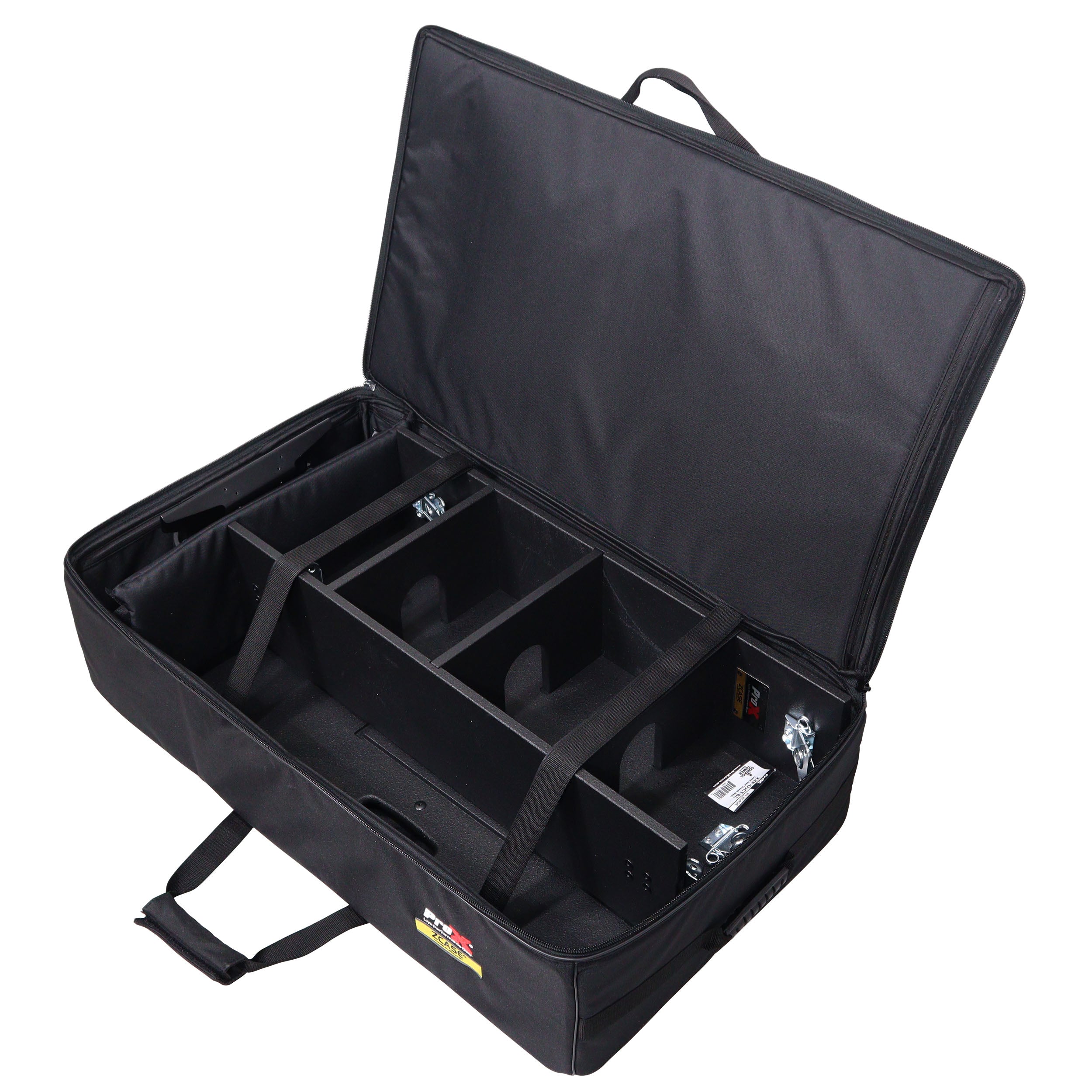 Set of Two Soft Padded Carrying Travel Bags for ProX Control Tower DJ Podium