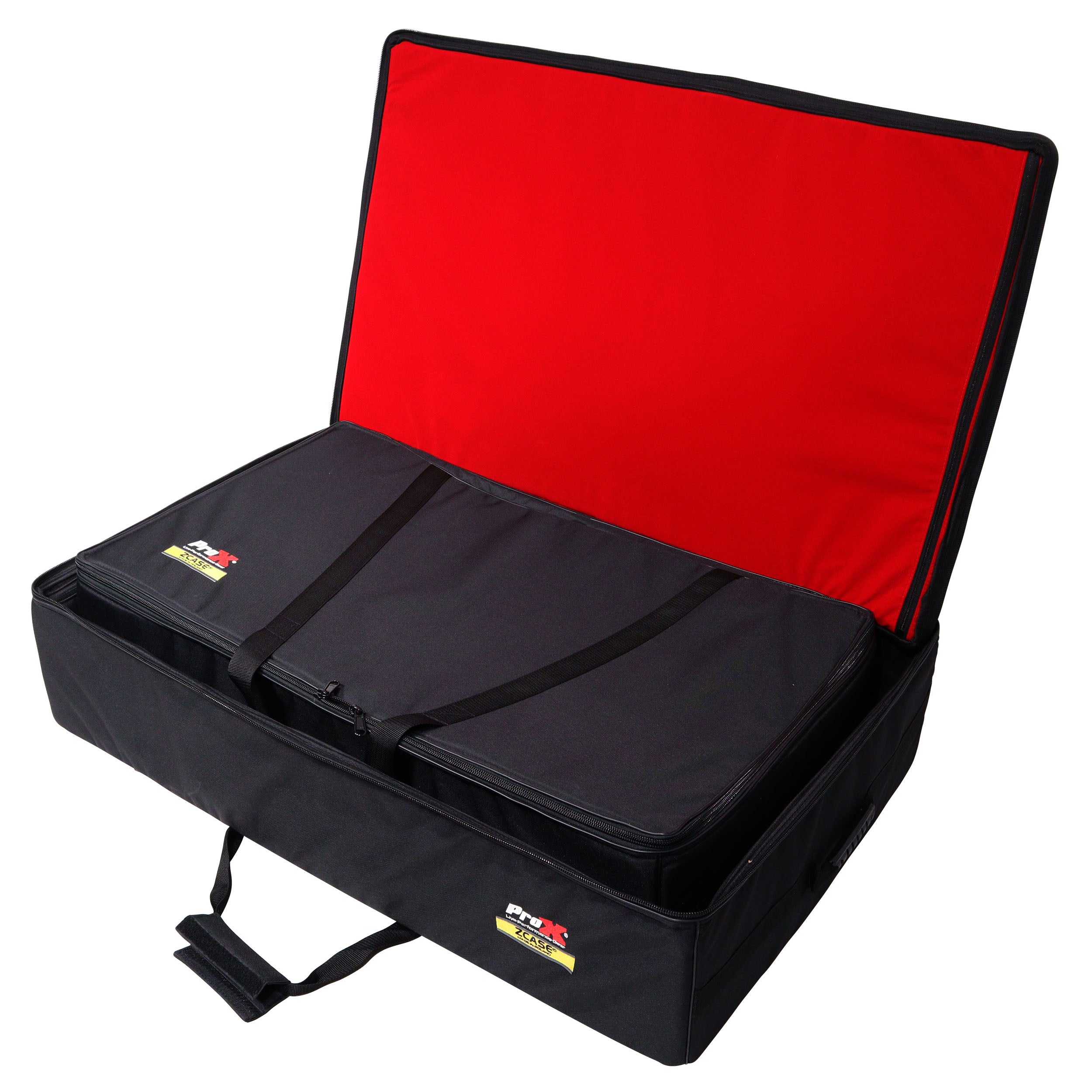 Set of Two Soft Padded Carrying Travel Bags for ProX Control Tower DJ Podium
