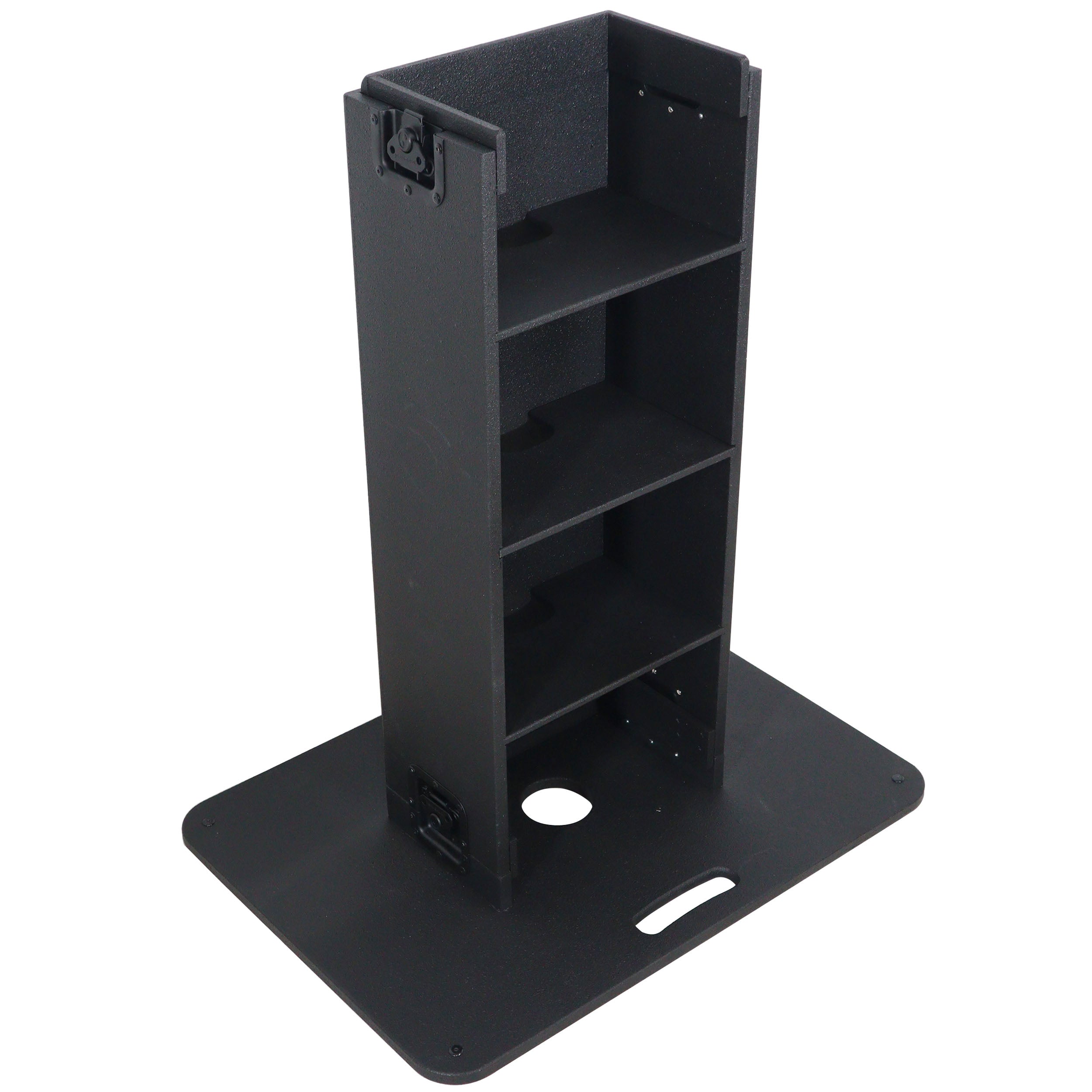 Control Tower DJ Podium for Pioneer DDJ-REV7 XDJ-XZ FLX10 RANE Four- Black Finish