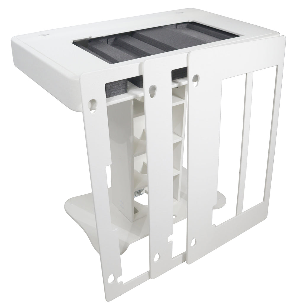 Control Tower DJ Podium for Pioneer DDJ-REV7 XDJ-XZ FLX10 RANE Four - White Finish