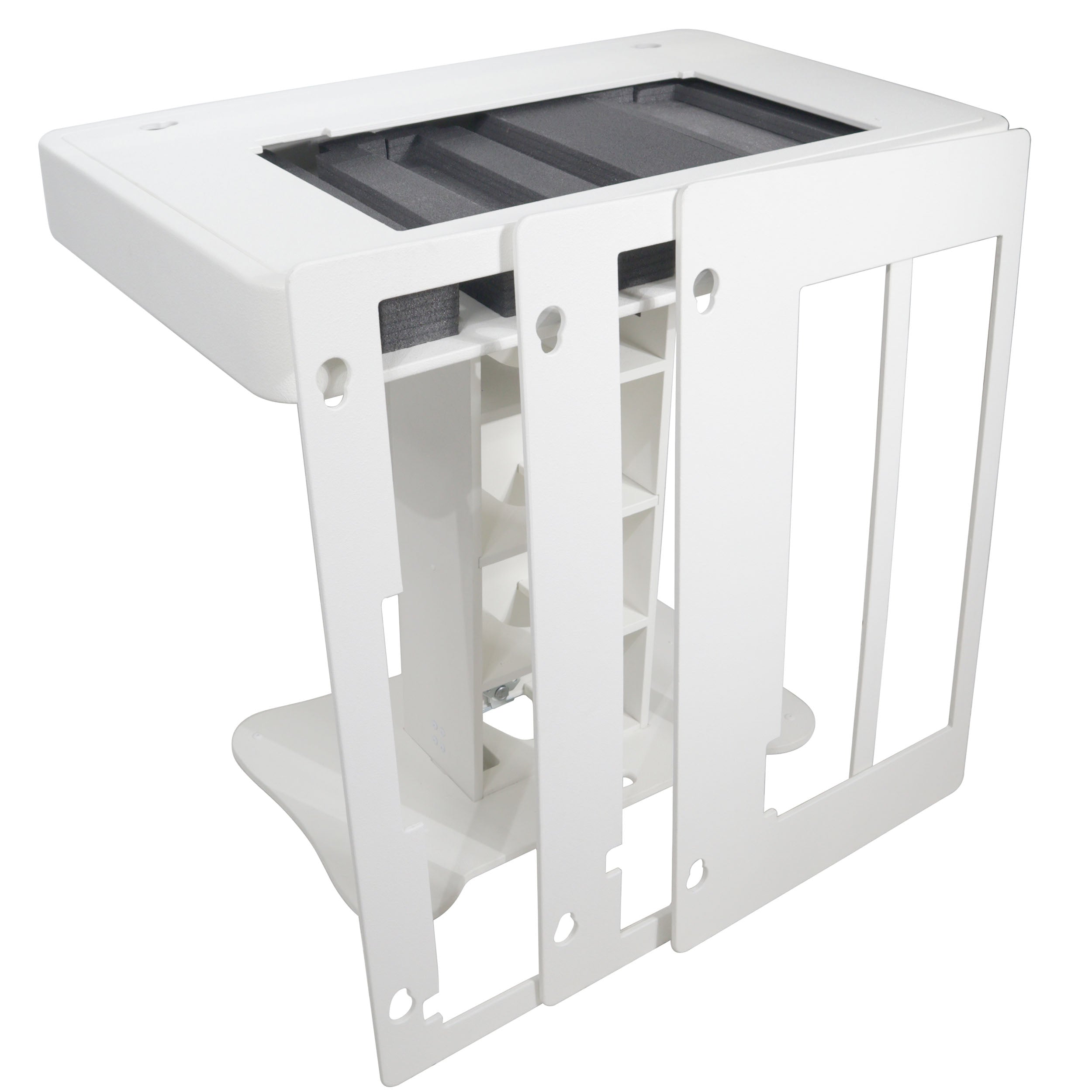 Control Tower DJ Podium for Pioneer DDJ-REV7 XDJ-XZ FLX10 RANE Four - White Finish