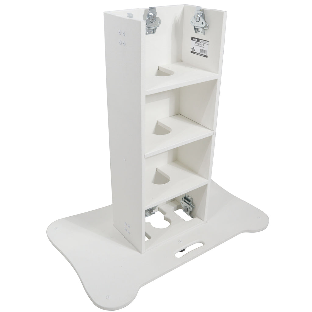 Control Tower DJ Podium for Pioneer DDJ-REV7 XDJ-XZ FLX10 RANE Four - White Finish