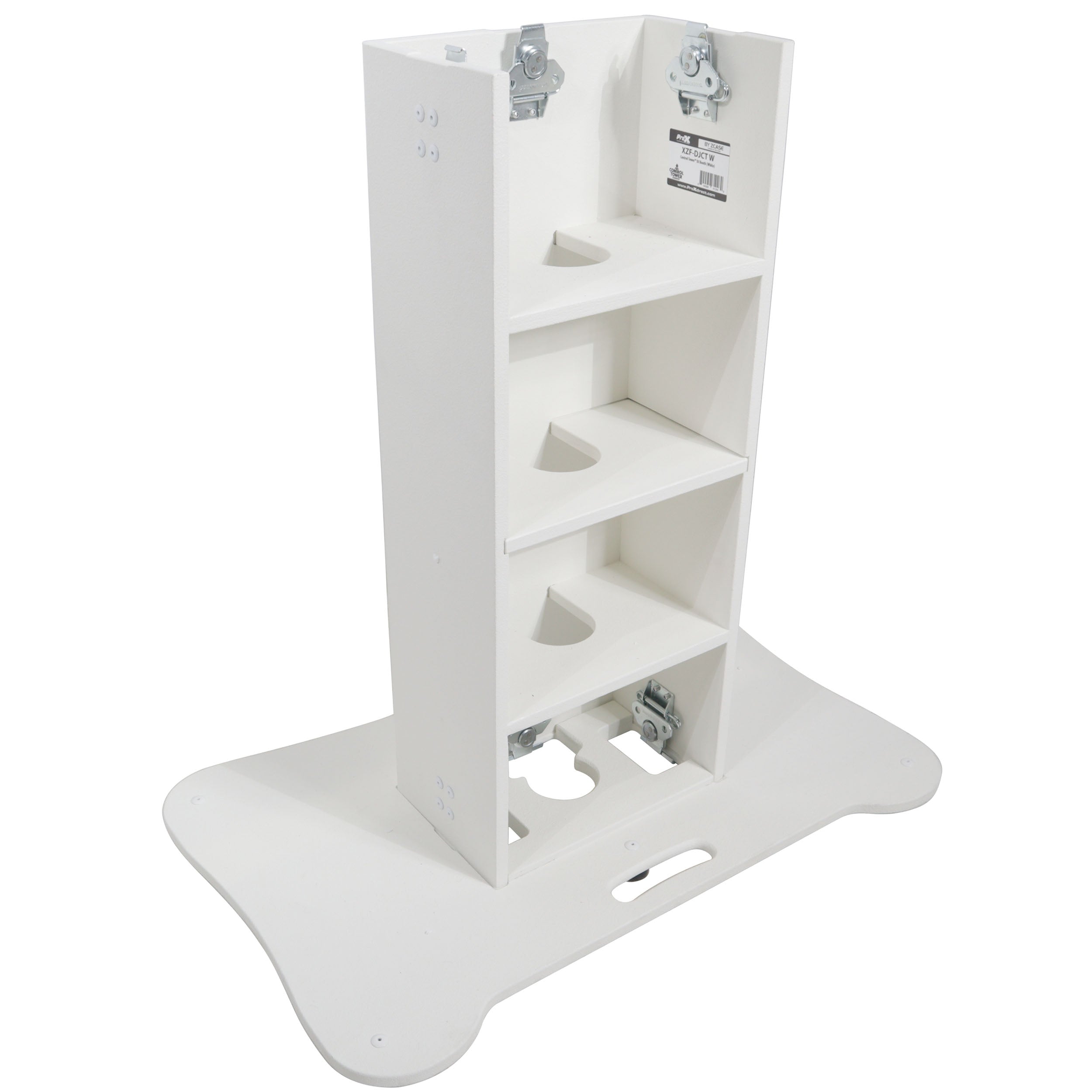 Control Tower DJ Podium for Pioneer DDJ-REV7 XDJ-XZ FLX10 RANE Four - White Finish