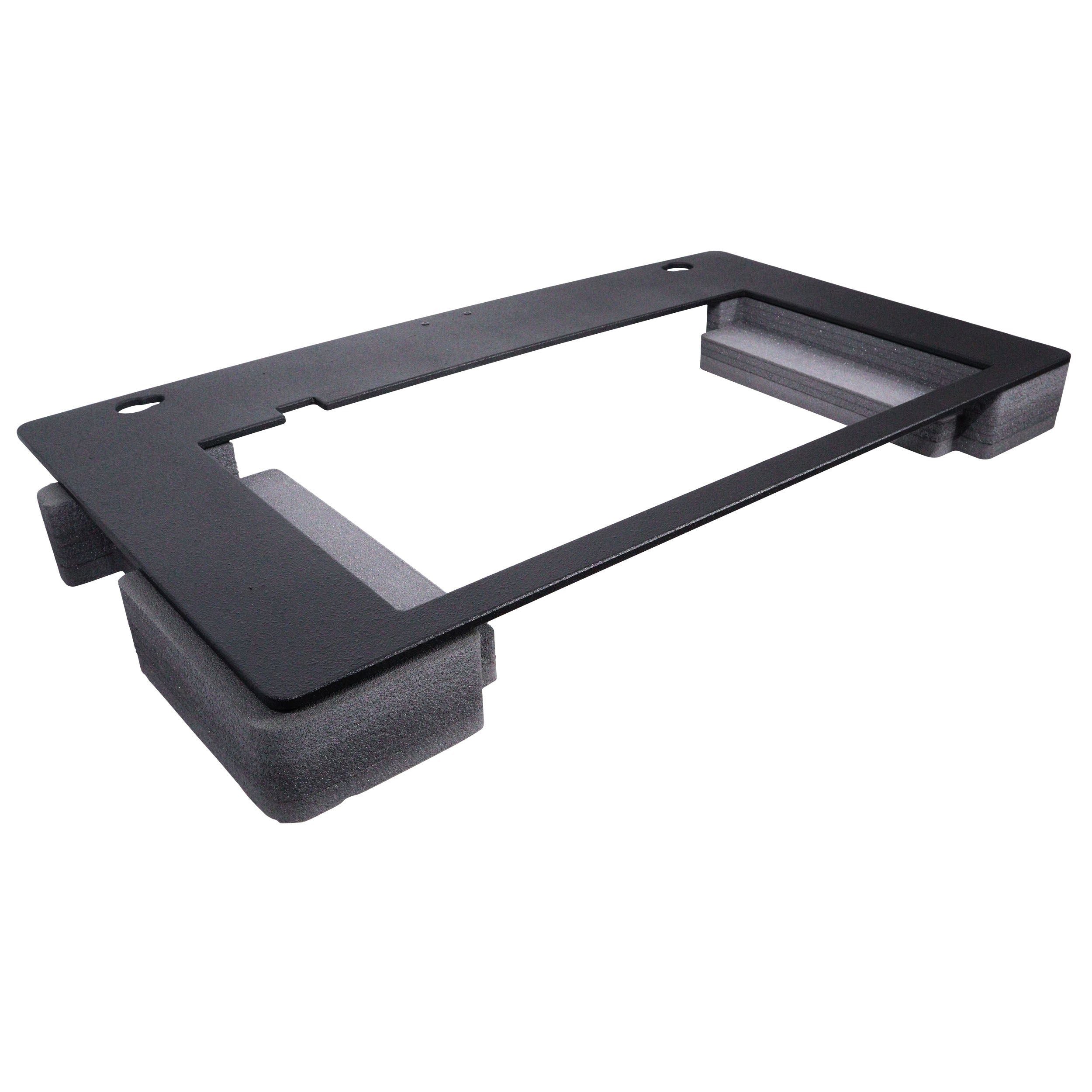 Replacement for Rane System One Top Face Plate for Control Tower DJ Podium Black Finish