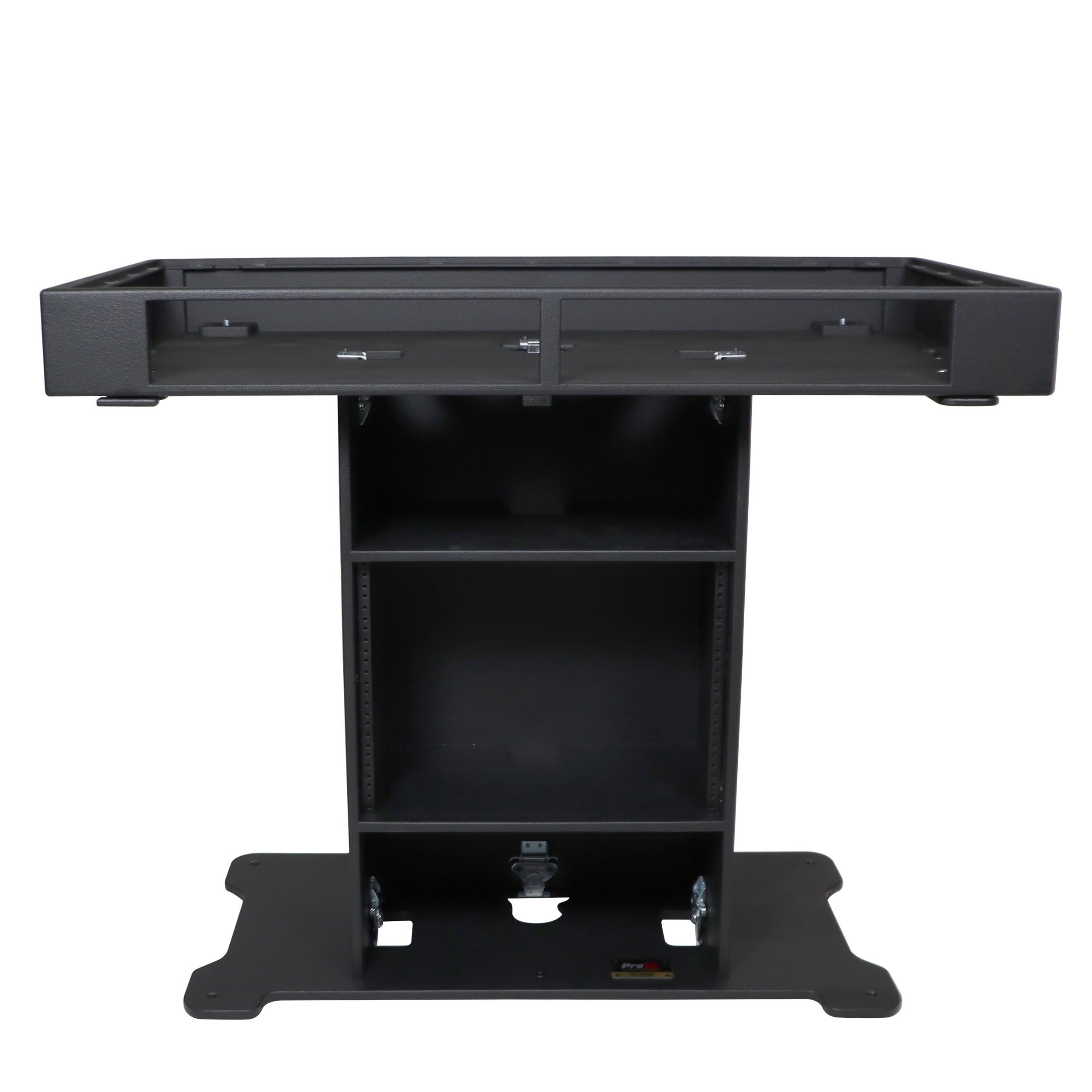 XL DJ Control Tower in Black Fits 2x CDJ3000-A9 or 2x Rane12 -72 or Opus Quad - incl 2 Flight cases