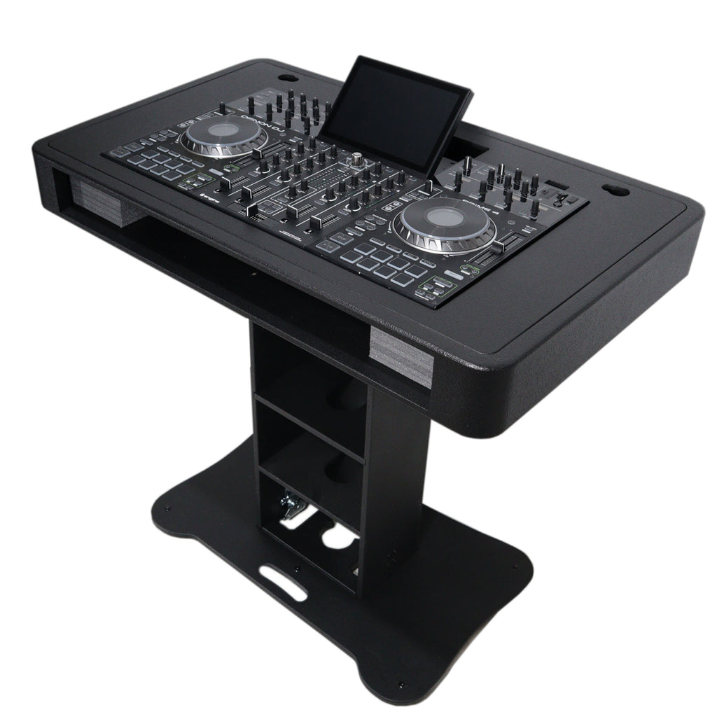 Replacement for Denon PRIME 4 Top Face Plate for Control Tower DJ Podium Black Finish