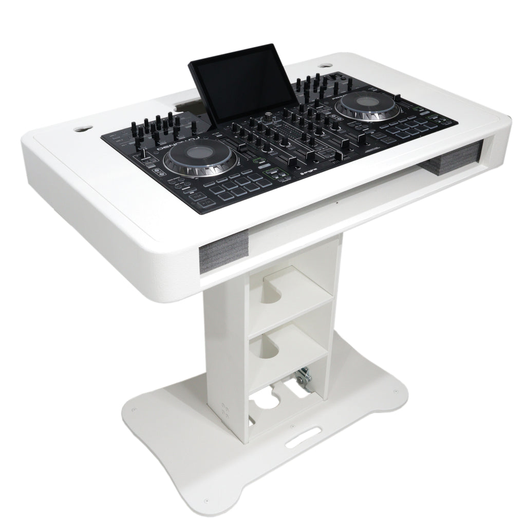 Replacement for Denon PRIME 4 Top Face Plate for Control Tower DJ Podium White Finish