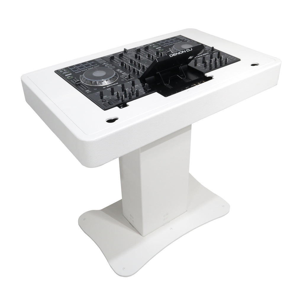 Replacement for Denon PRIME 4 Top Face Plate for Control Tower DJ Podium White Finish