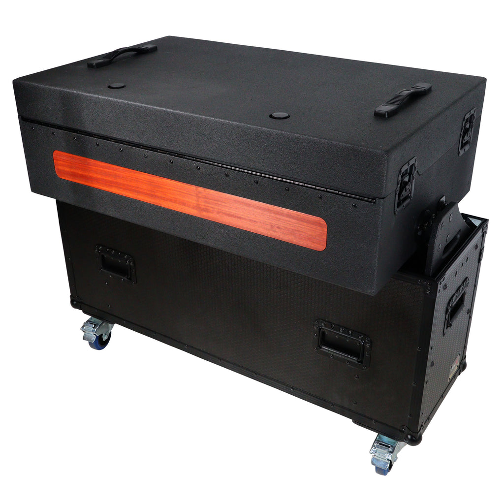 Flip-Ready Easy Retracting Hydraulic Lift Case for Denon DJ  SC 6000 PRIME | X1850 PRIME