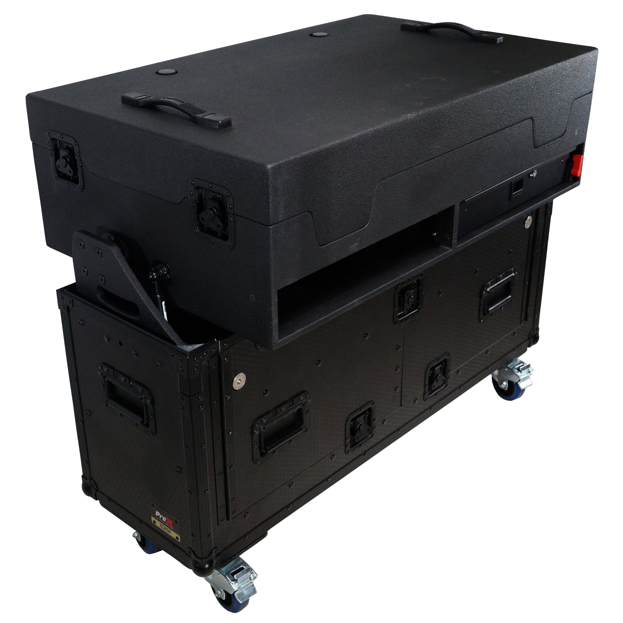Flip-Ready Easy Retracting Hydraulic Lift Case for Denon DJ  SC 6000 PRIME | X1850 PRIME