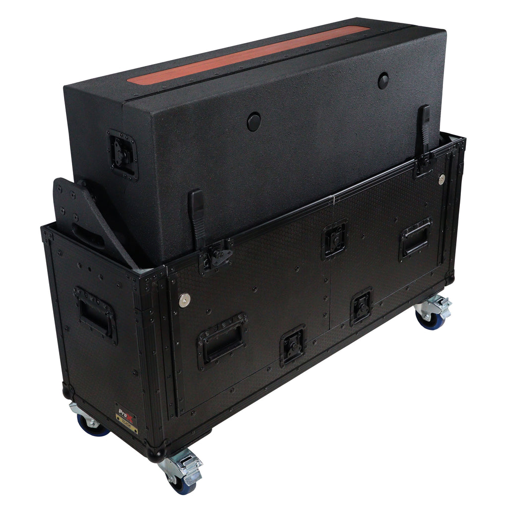 Flip-Ready Easy Retracting Hydraulic Lift Case for Denon DJ  SC 6000 PRIME | X1850 PRIME