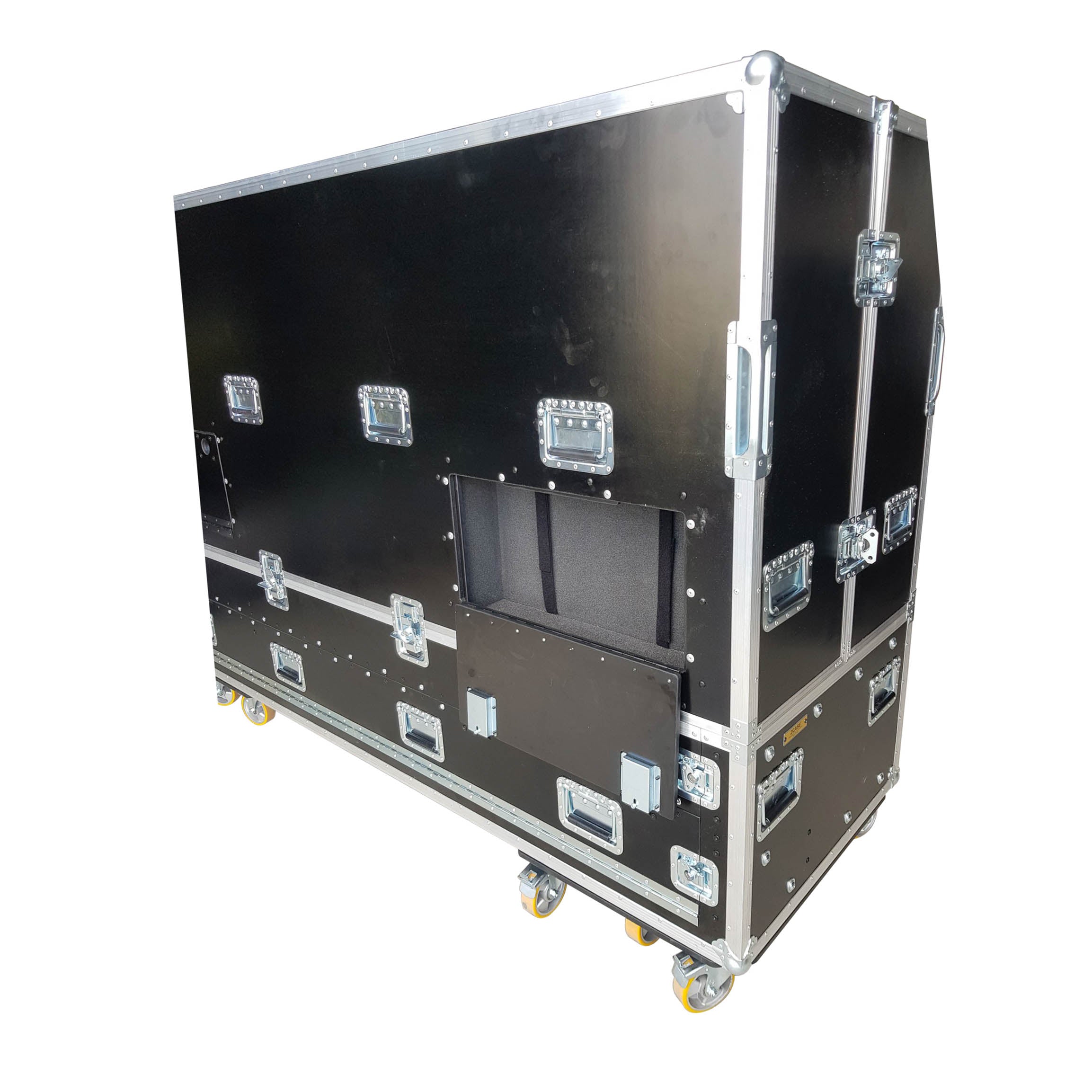MIDAS XL4 Flip-Ready Hydraulic Console Easy Retracting Lifting 3X2U Rack Space Detachable Case by ZCASE Poland
