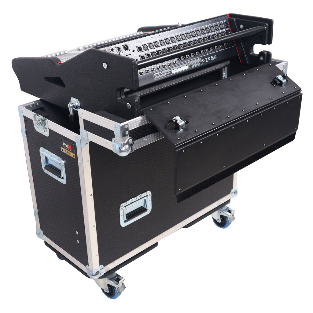 Flip-Ready Easy Retracting Hydraulic Lift Case for PreSonus StudioLive 32SX Mixing Console