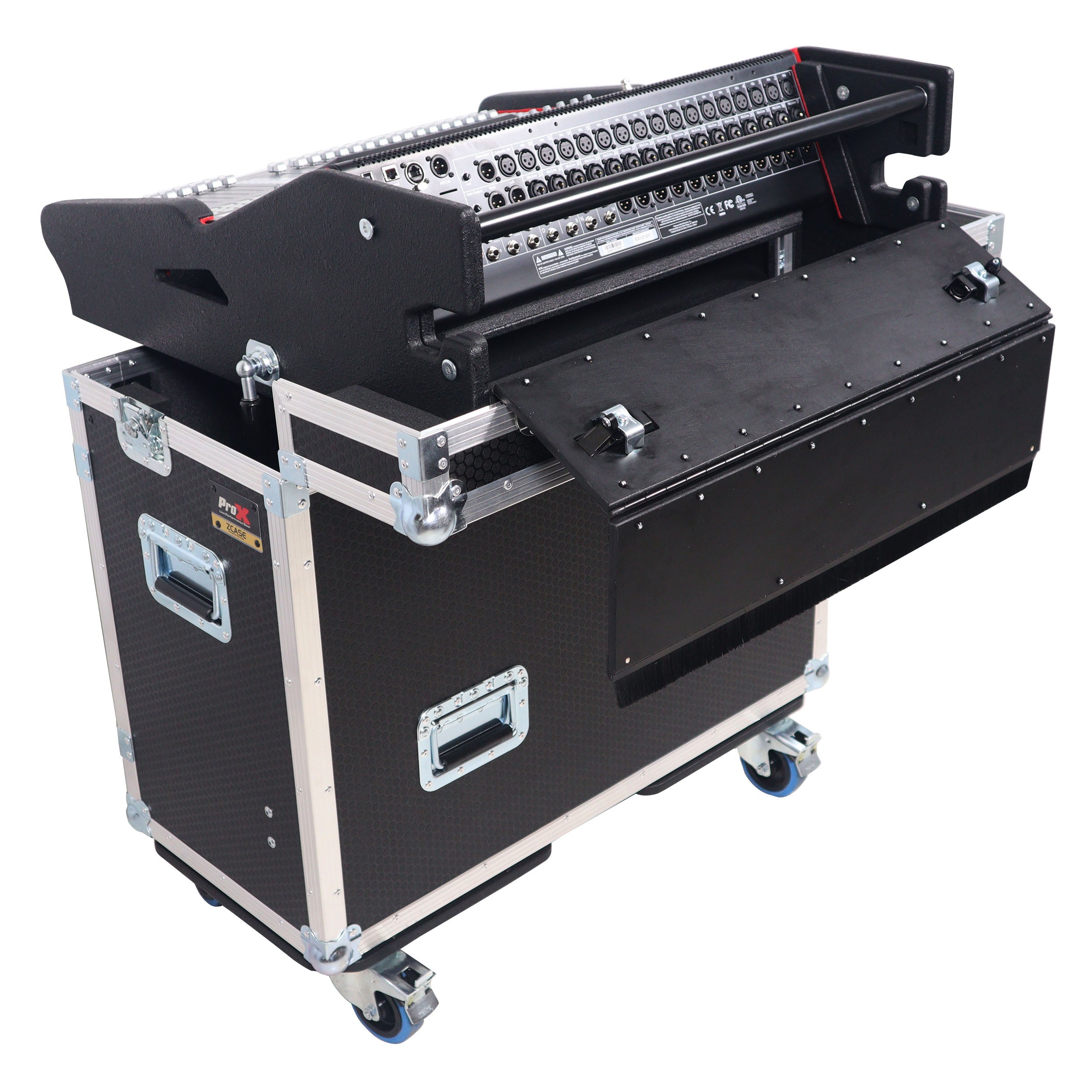 Flip-Ready Easy Retracting Hydraulic Lift Case for PreSonus StudioLive 32SX Mixing Console
