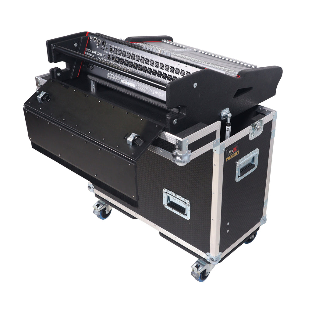 Flip-Ready Easy Retracting Hydraulic Lift Case for PreSonus StudioLive 32SX Mixing Console
