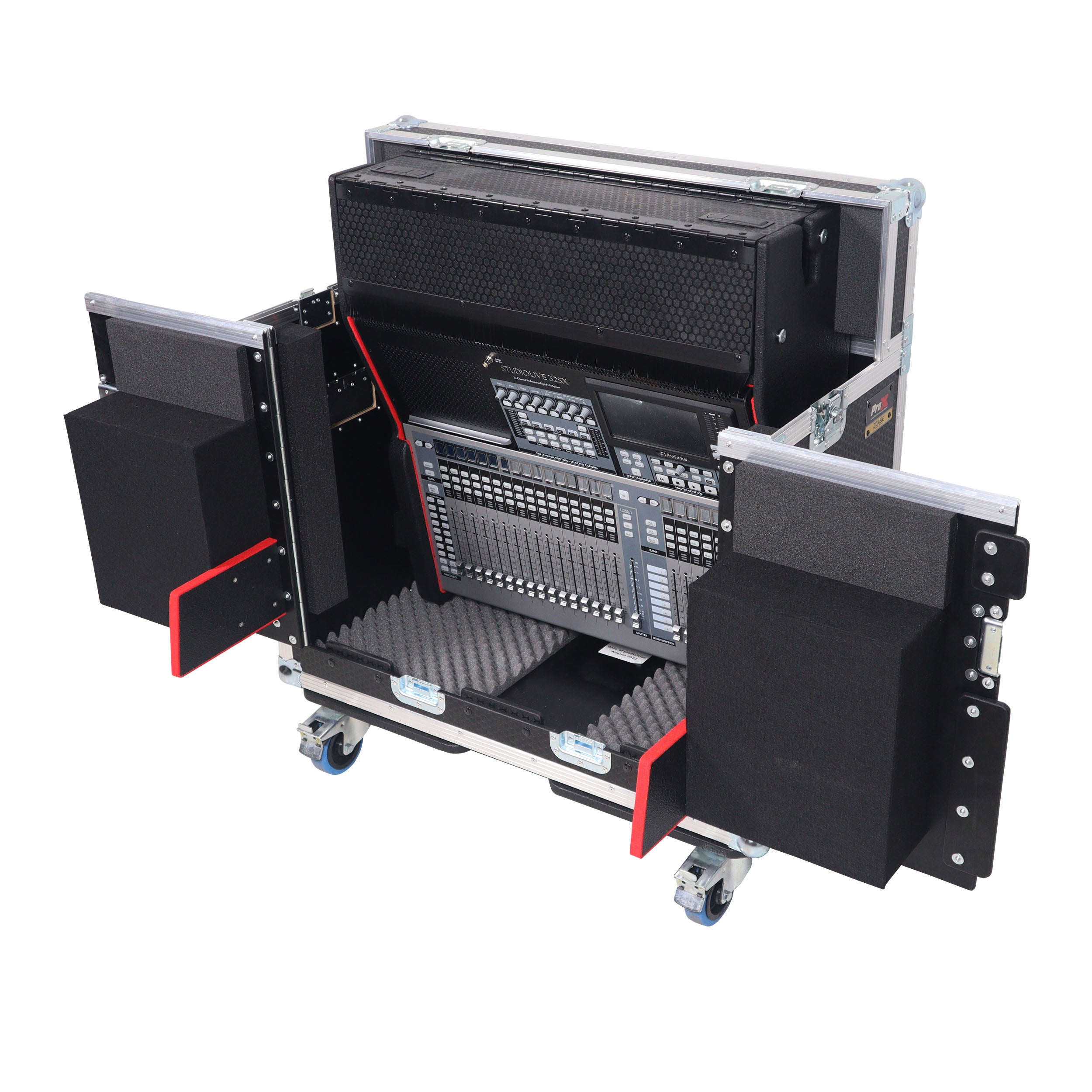 Flip-Ready Easy Retracting Hydraulic Lift Case for PreSonus StudioLive 32SX Mixing Console