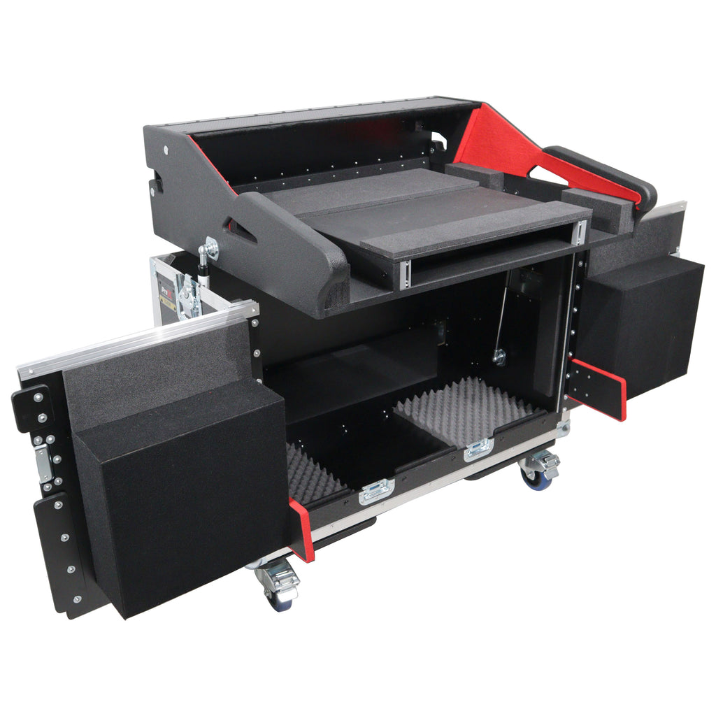 Flip-Ready Easy Retracting Hydraulic Lift Case for PreSonus StudioLive 32C Mixing Console
