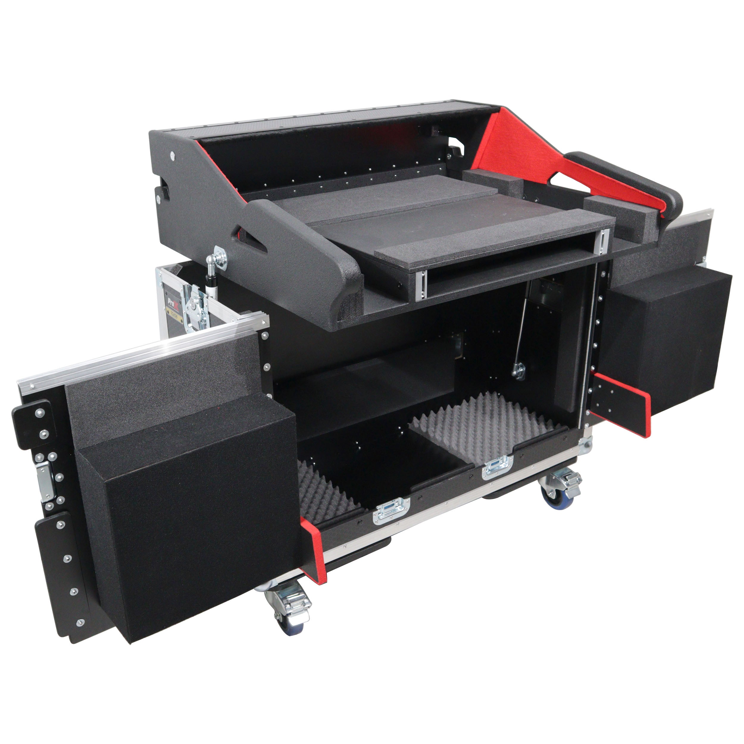 Flip-Ready Easy Retracting Hydraulic Lift Case for PreSonus StudioLive 32C Mixing Console