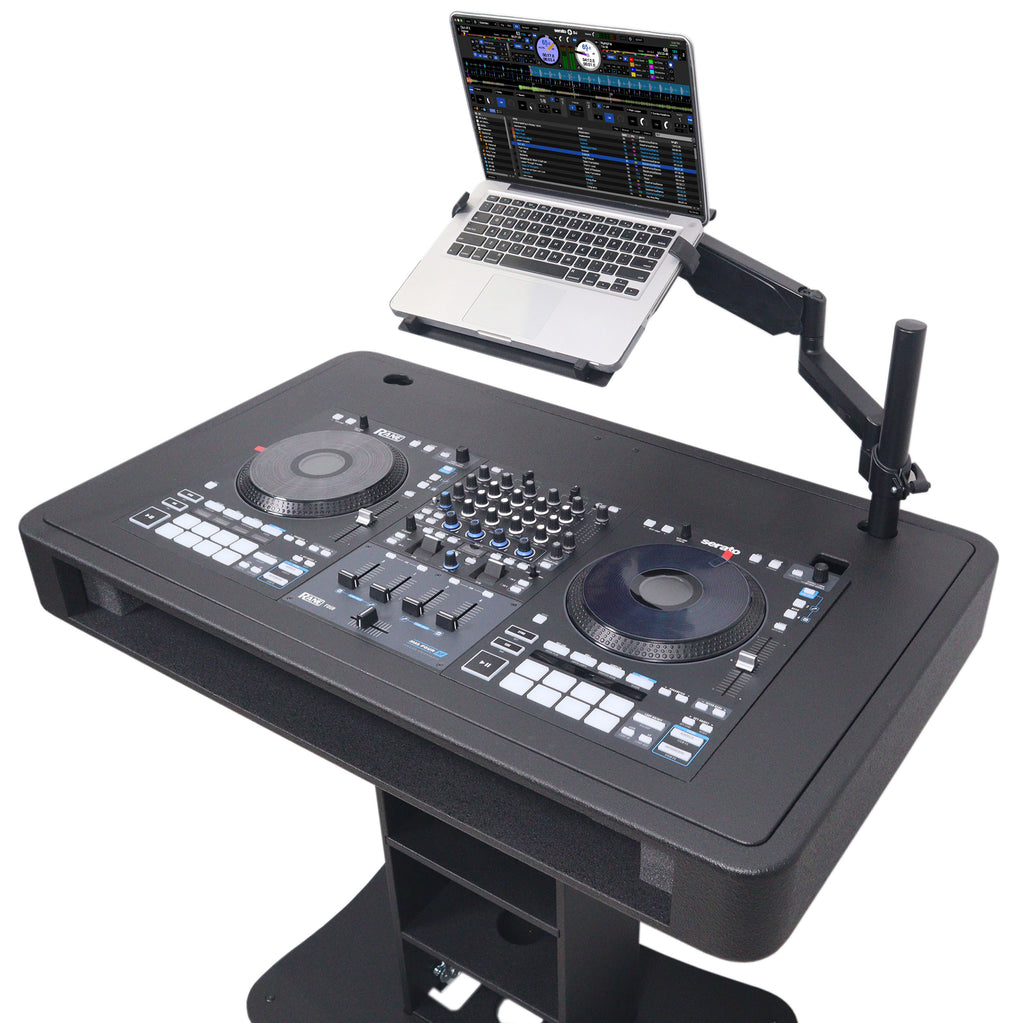 Replacement for RANE Four Top Face Plate for Control Tower DJ Podium Black Finish