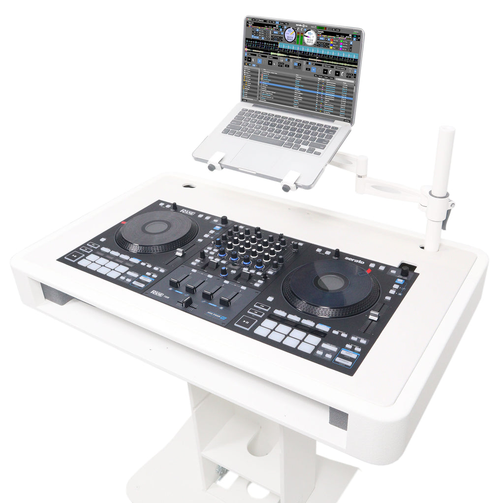 Replacement for RANE Four Top Face Plate for Control Tower DJ Podium White Finish