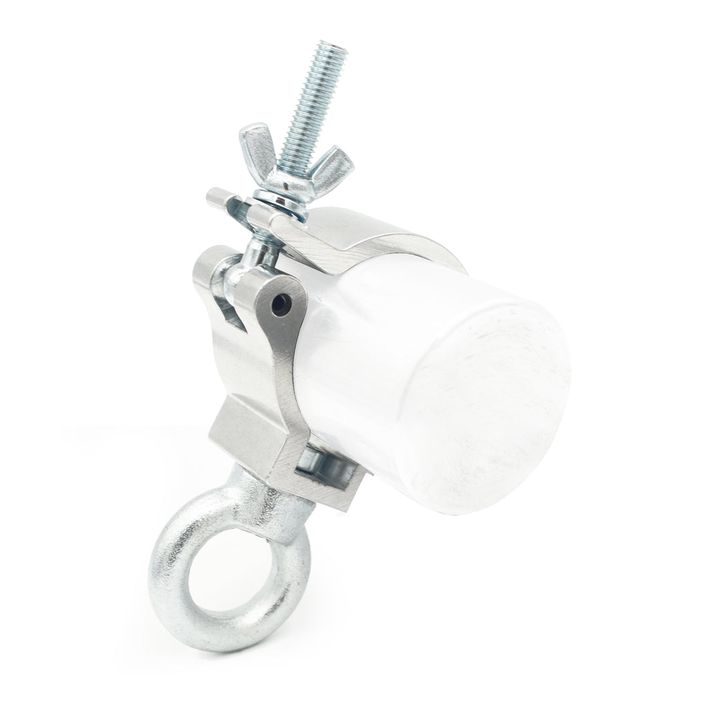 T-C14 Medium Duty Clamp w/ Eyebolt fits 1.8-52.0 in Tube Capacity 165 LBS M10 Bolt — Aluminum