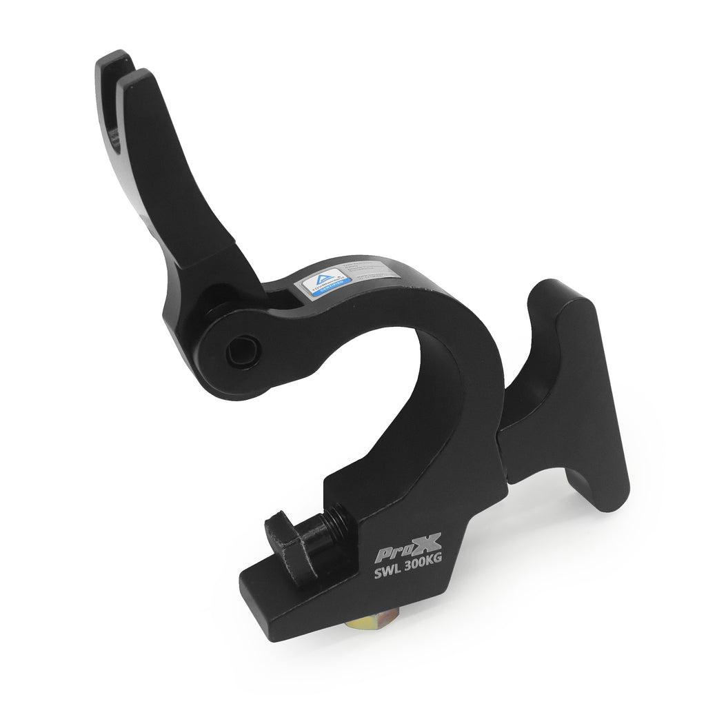 Heavy-Duty Quick-Release Lighting Clamp in Black Finish