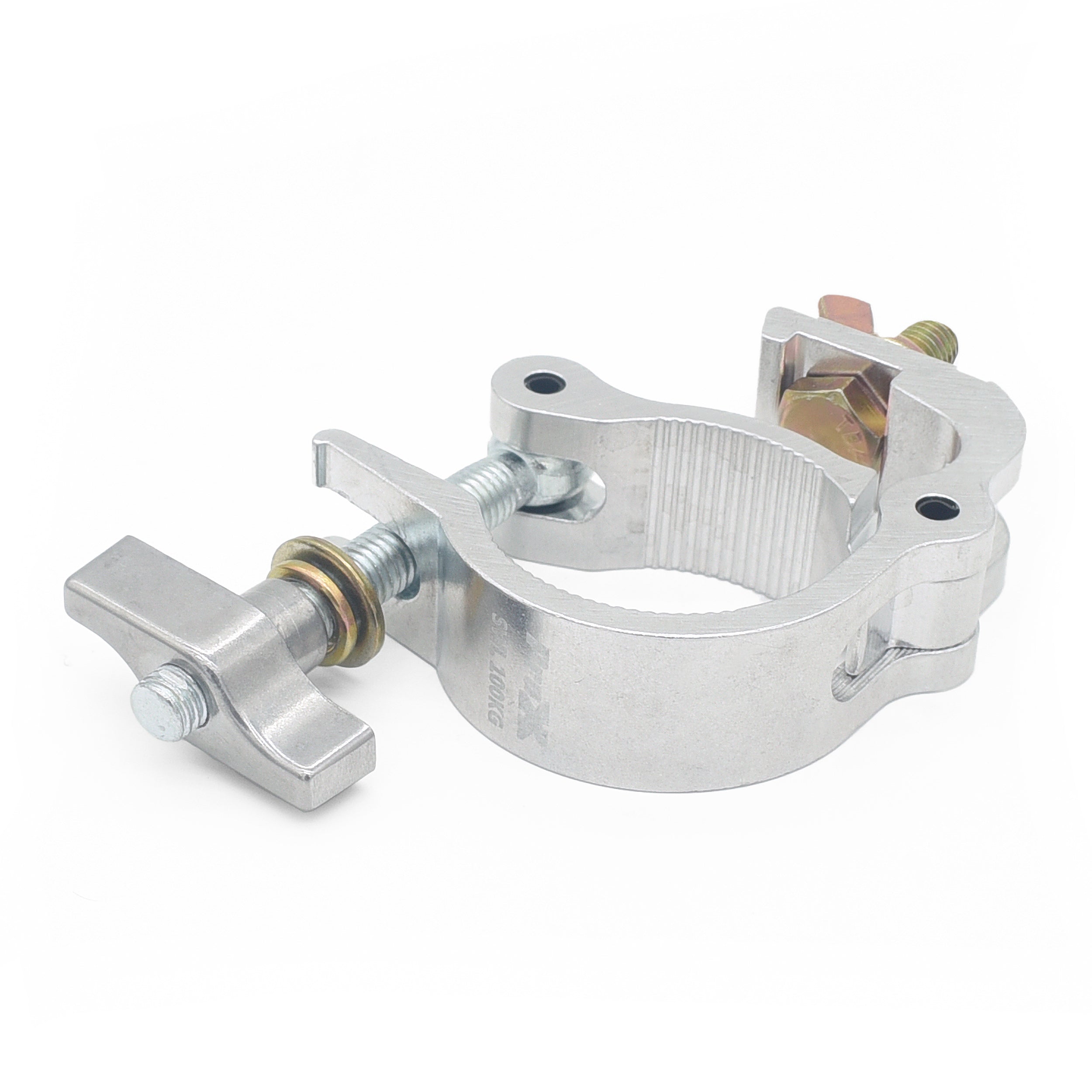12PCS Aluminum Slim Hook Style M10 Clamp with Big Wing Knob for 2" Truss Tube Capacity 220 Lbs