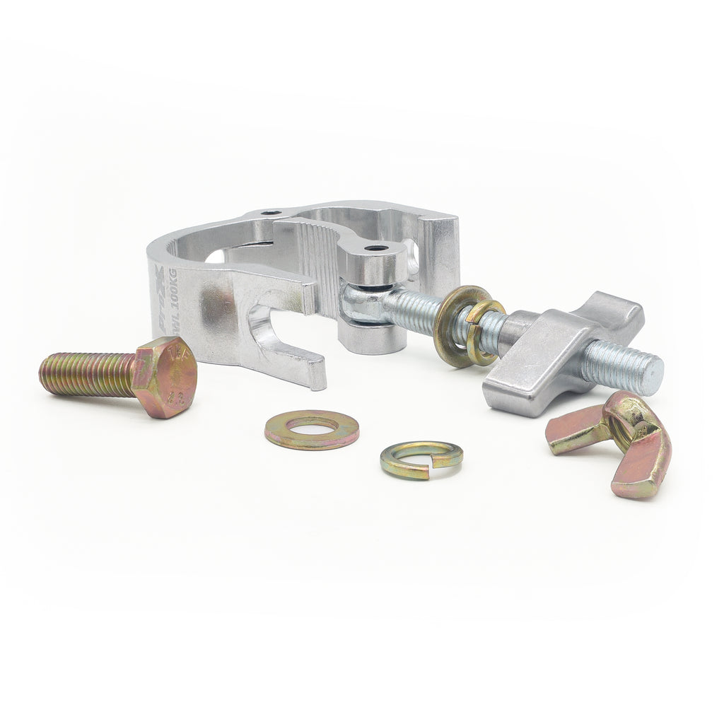 T-C27H Small Trigger Clamp for 2" Truss Tube Capacity 220 lbs. — Aluminum