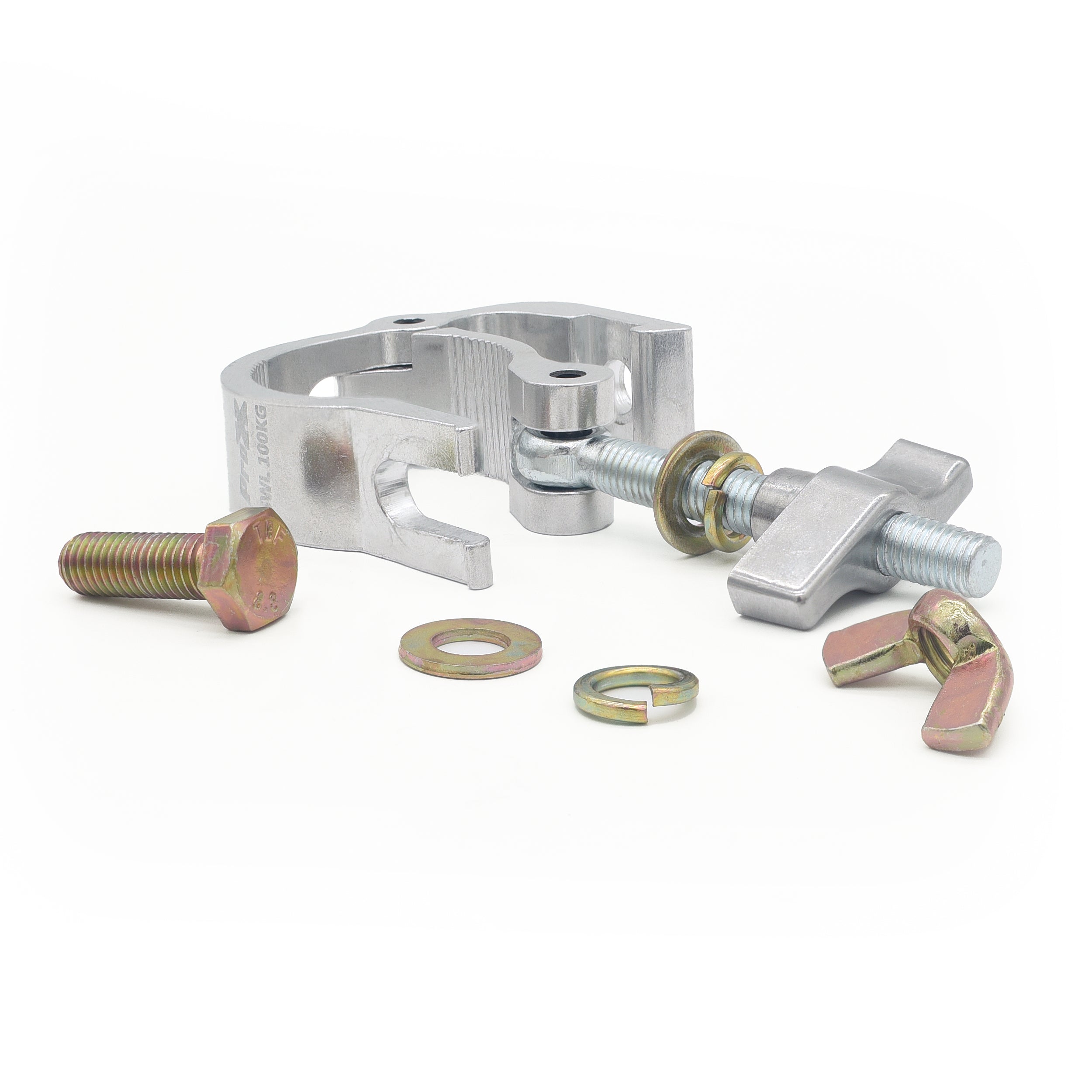 T-C27H Small Trigger Clamp for 2" Truss Tube Capacity 220 lbs. — Aluminum