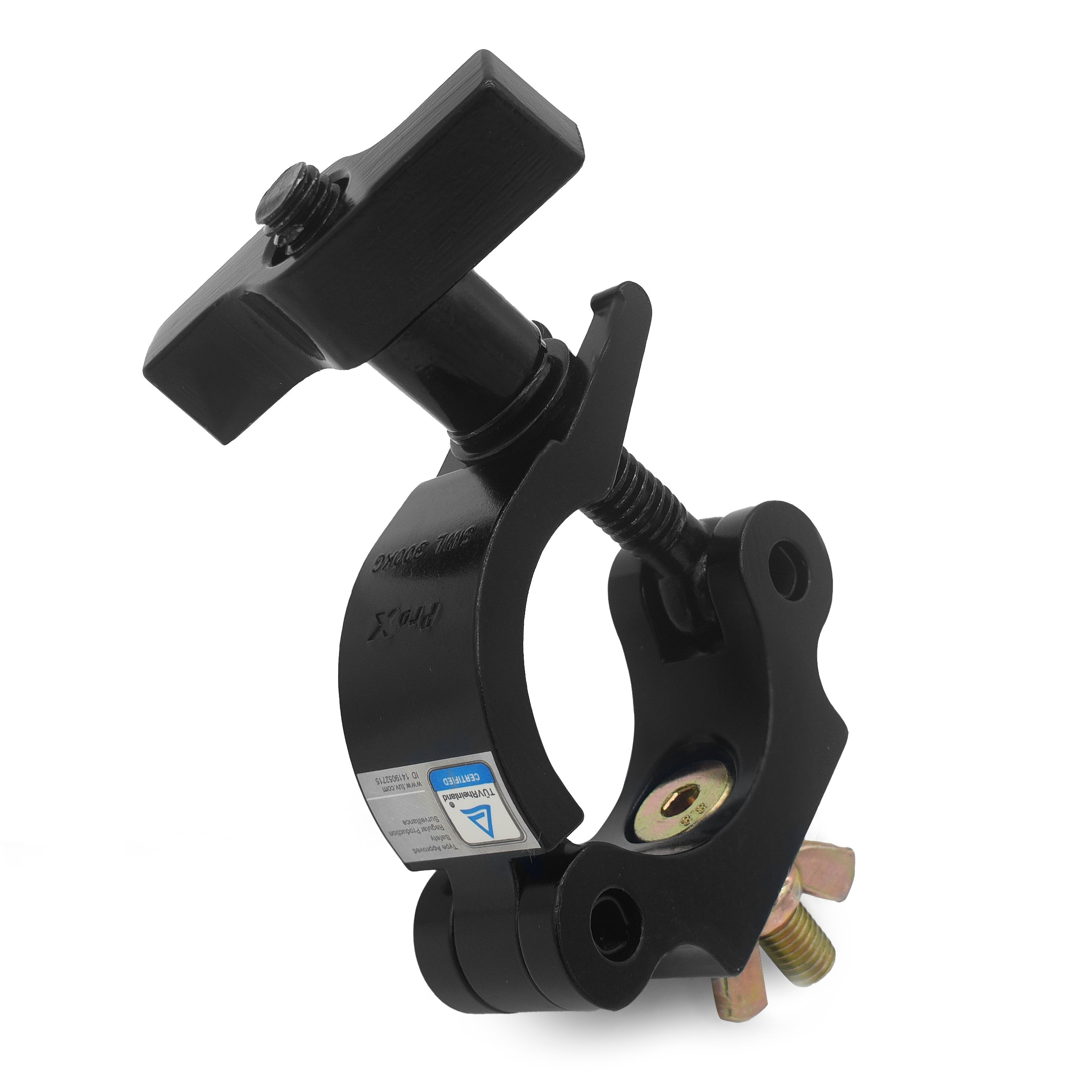 12PCS Pro Slim Truss O-Clamp with Big Wing Knob fits 1.5-2.0 in Tube Capacity 661 LBS M10 Bolt