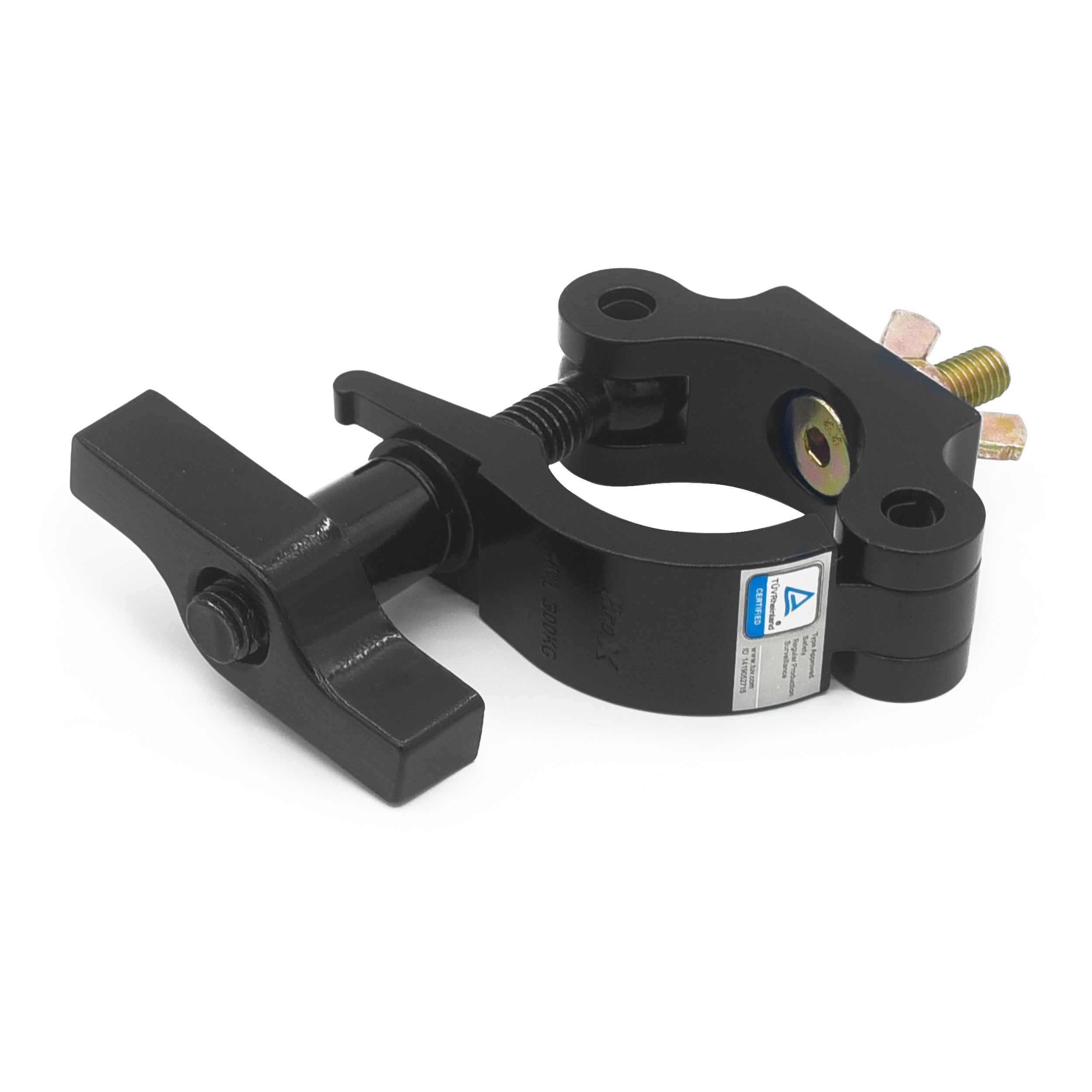 12PCS Pro Slim Truss O-Clamp with Big Wing Knob fits 1.5-2.0 in Tube Capacity 661 LBS M10 Bolt
