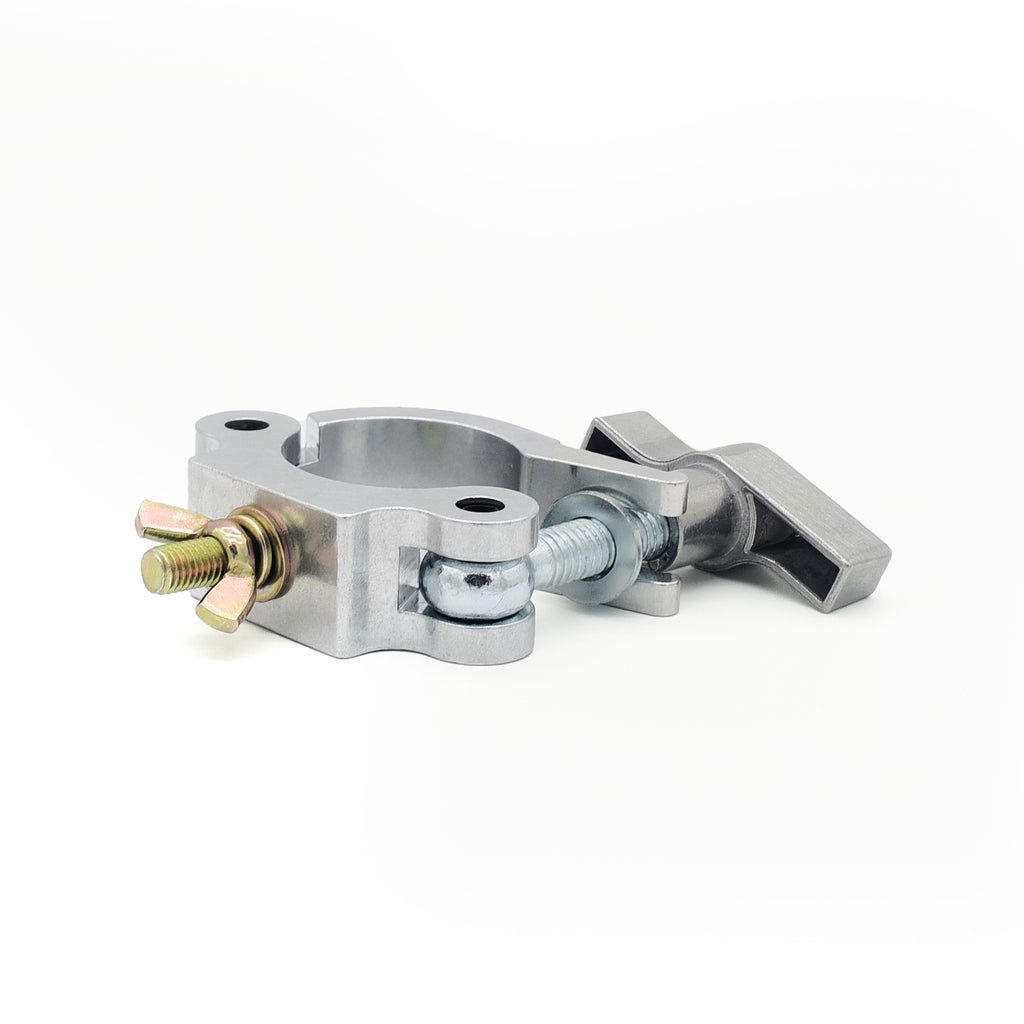 T-C4SH Slim O-Clamp with Big Wing Knob fits 1.5-2.0 in Tube Capacity 661 LBS M10 Bolt — Aluminum