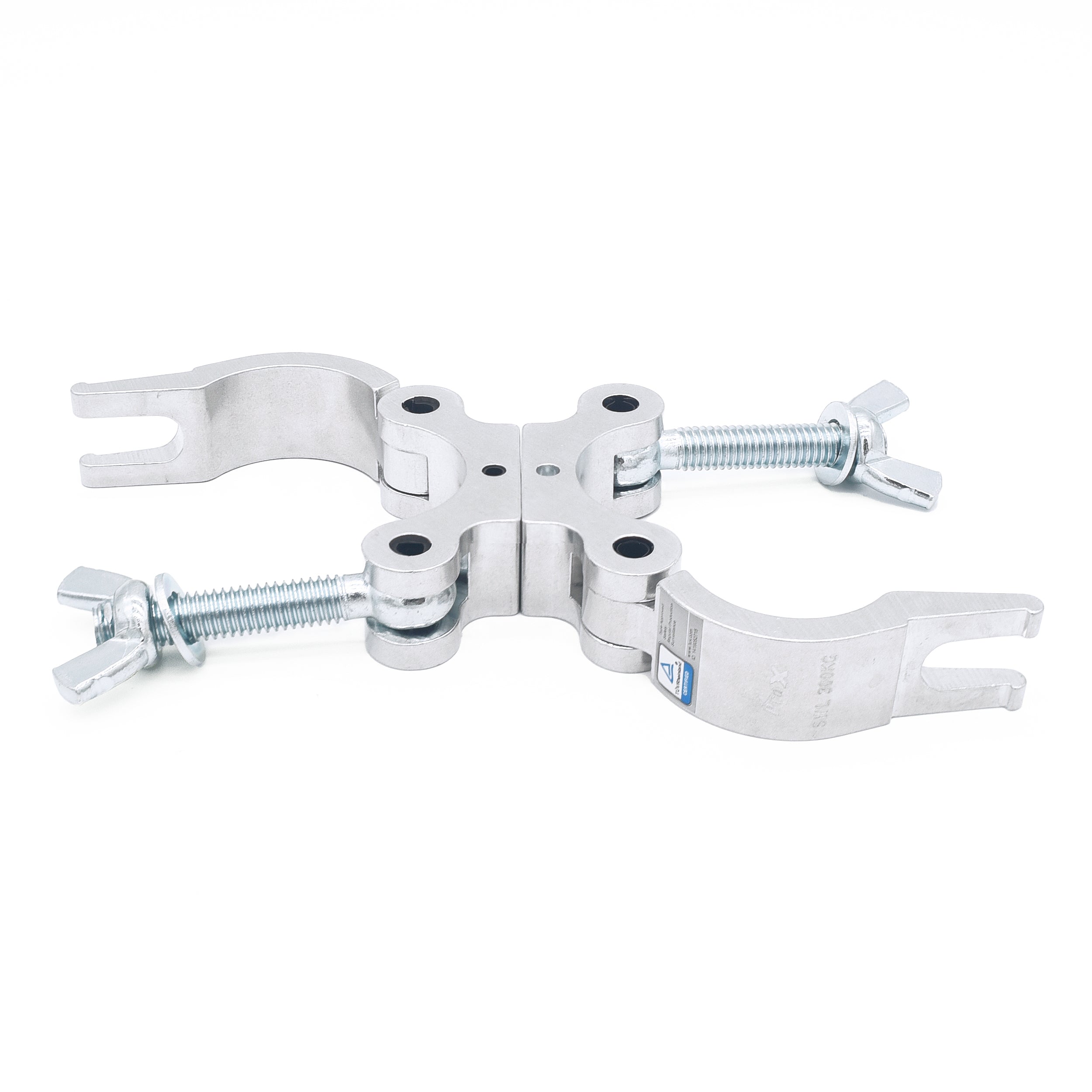 T-C6S Dual Swivel O-Clamp fits 1.5-2.0 in Tube Capacity 660 LBS —  Aluminum