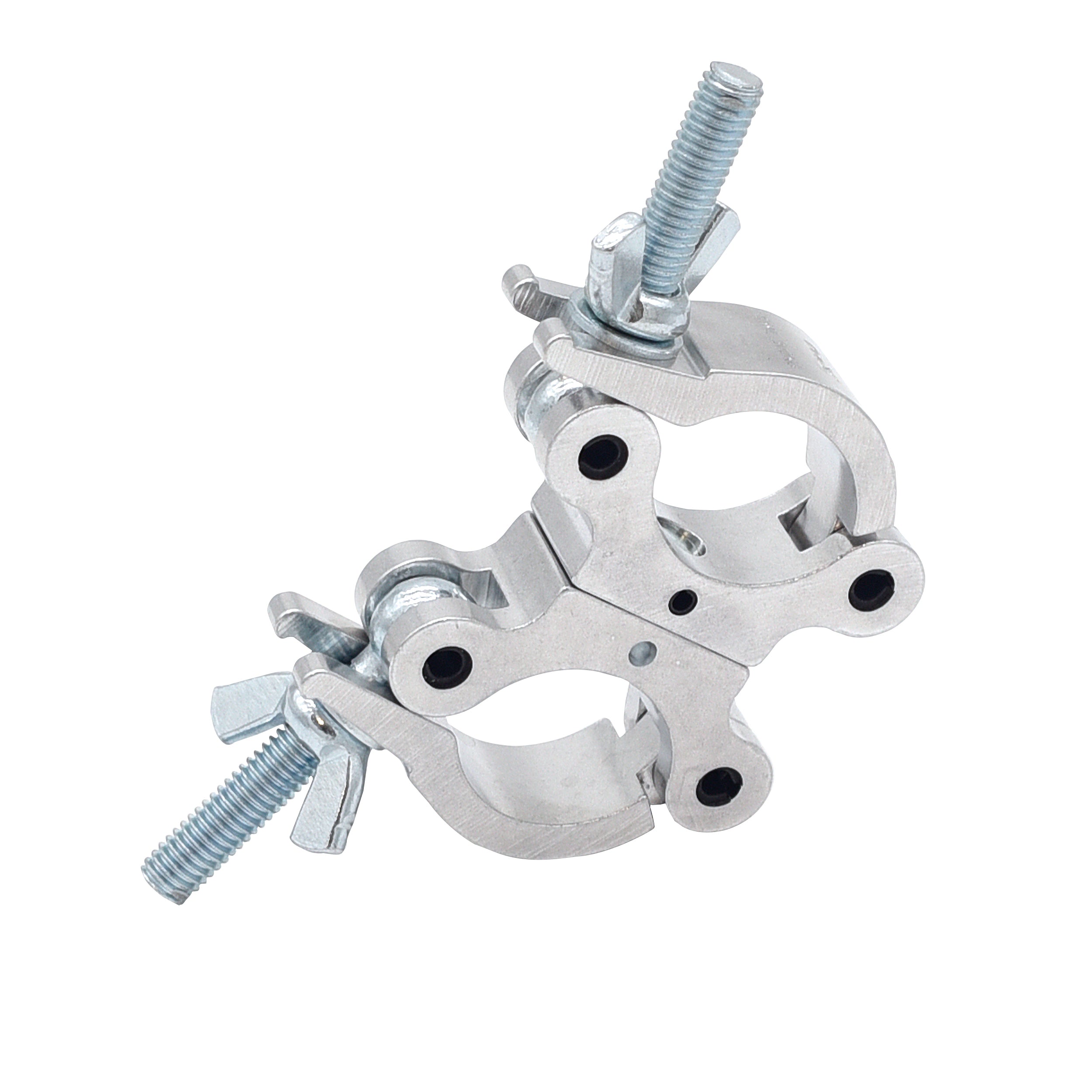 T-C6S Dual Swivel O-Clamp fits 1.5-2.0 in Tube Capacity 660 LBS —  Aluminum