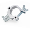 24PCS Aluminum Pro Slim M10 Clamp with Half Conical Connector for 2" Truss Tube Capacity 661 lbs.