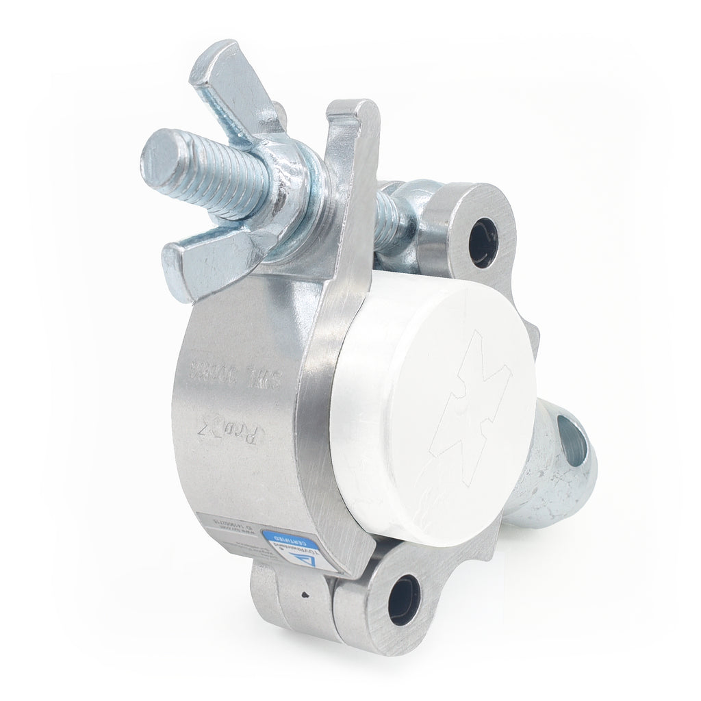24PCS Aluminum Pro Slim M10 Clamp with Half Conical Connector for 2" Truss Tube Capacity 661 lbs.