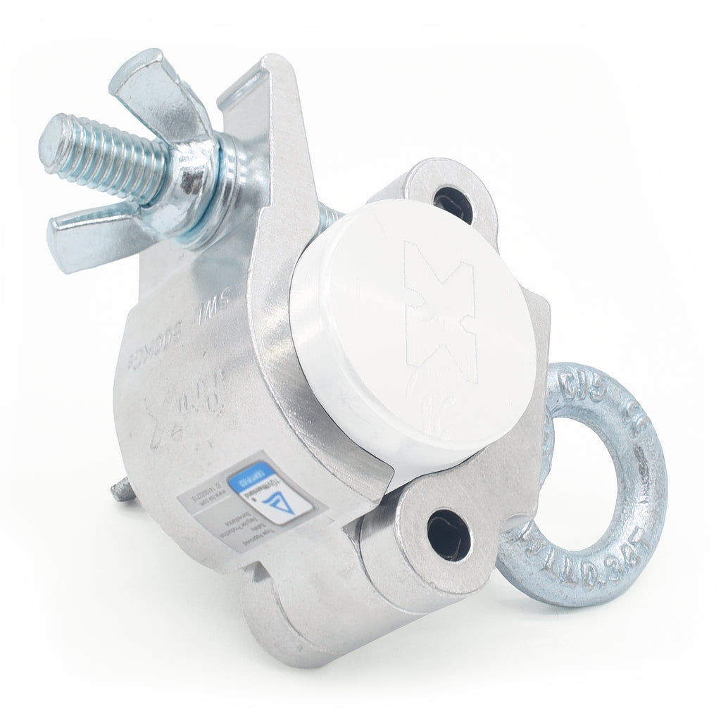 24PCS Aluminum Pro M10 Truss Clamp with Eyebolt for 2" Truss Tube for Hanging Lighting and Speakers Capacity 1102 lbs.